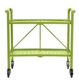 The Fashion Magpie Bar Cart Lime Green