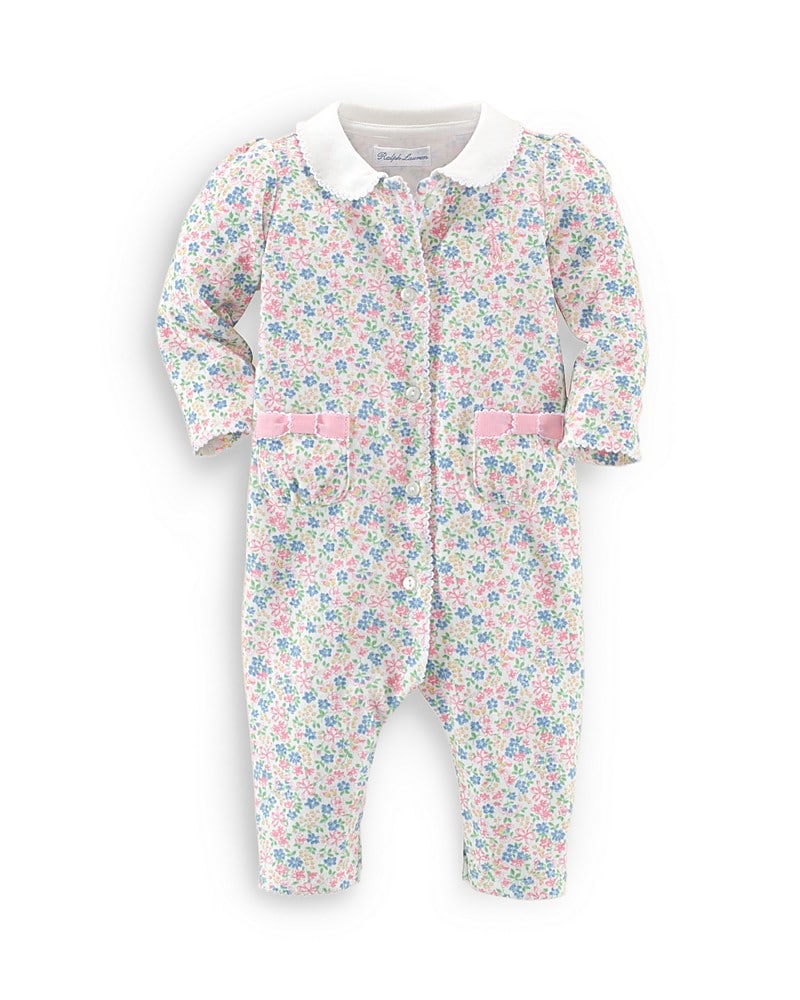 The Fashion Magpie Ralph Lauren Baby Floral Coverall
