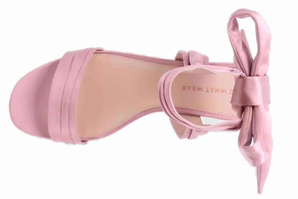 The Fashion Magpie Satin Sandal