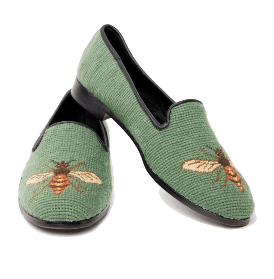 The Fashion Magpie Needlepoint Shoes