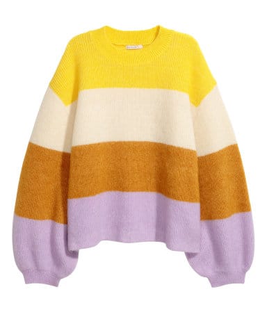 THe Fashion Magpie Rainbow Stripe Sweater