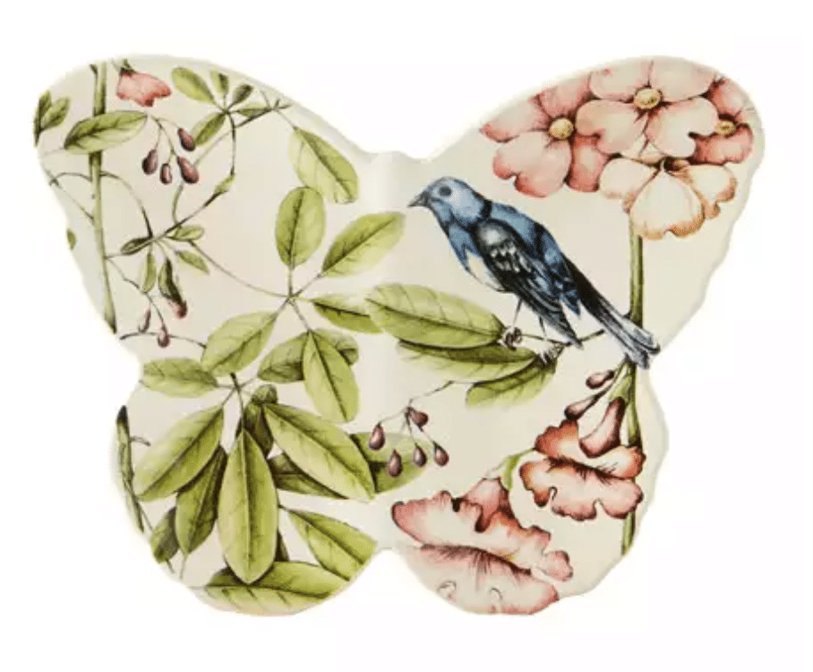 The Fashion Magpie Juliska Floral BUtterfly