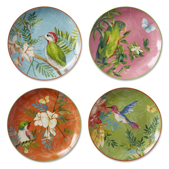 The Fashion Magpie Floral Plates