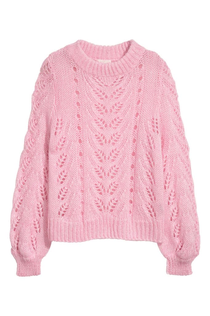 The Fashion Magpie Pink Sweater 1