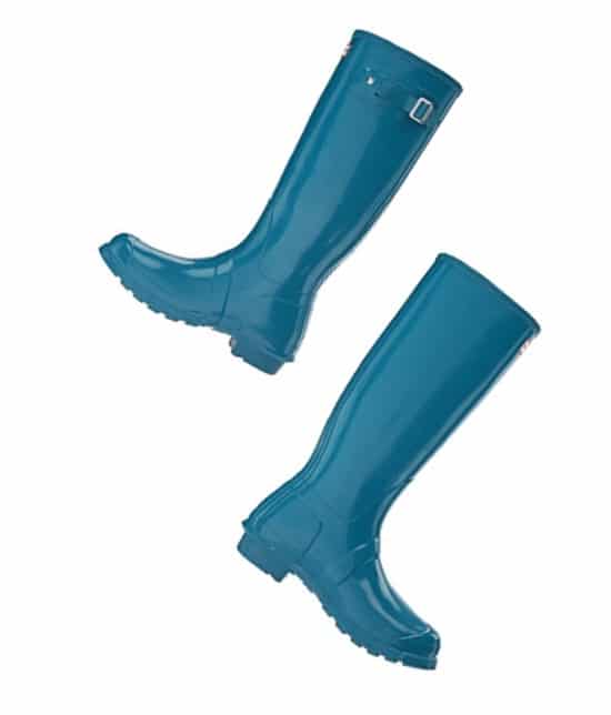 The Fashion Magpie Blue Hunter Boots