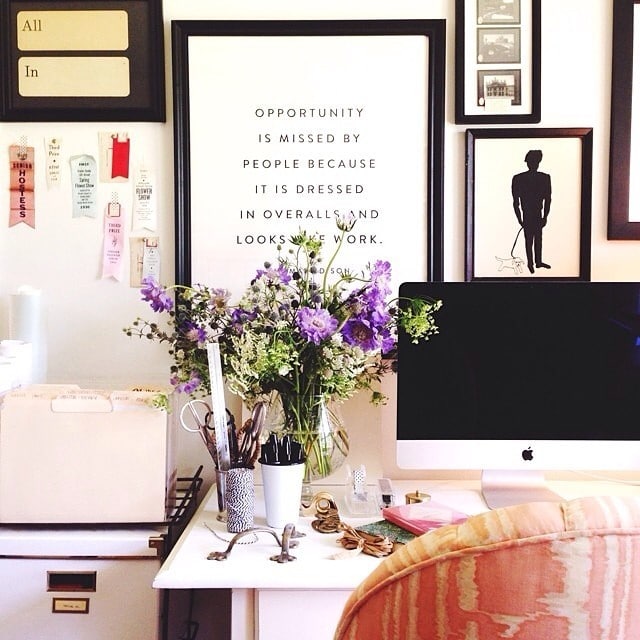 pretty desktop with flowers